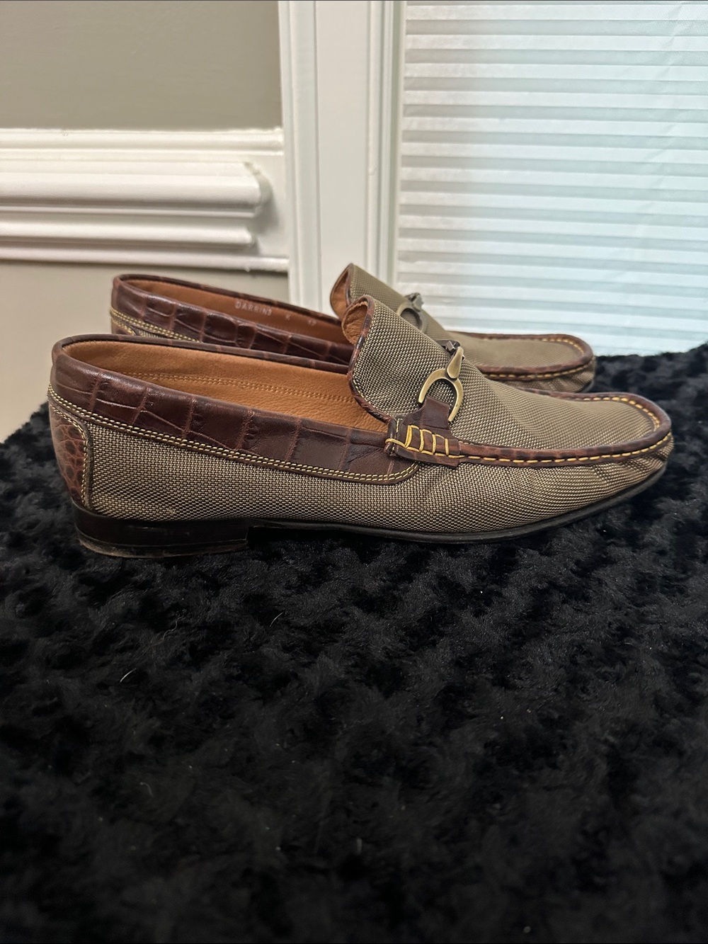 Mens Donald J Pliner Darrin slip on loafers Sz 12